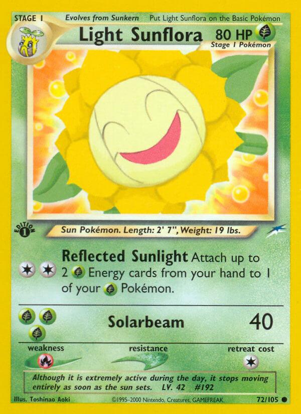 Carte Pokémon: Light Sunflora [Heliatronc lumineux]