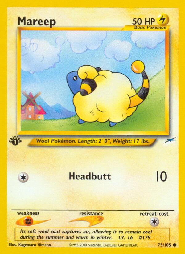 Carte Pokémon: Mareep [Wattouat]