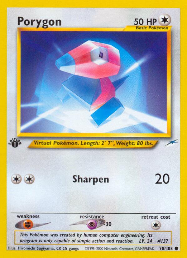 Carte Pokémon: Porygon [Porygon]