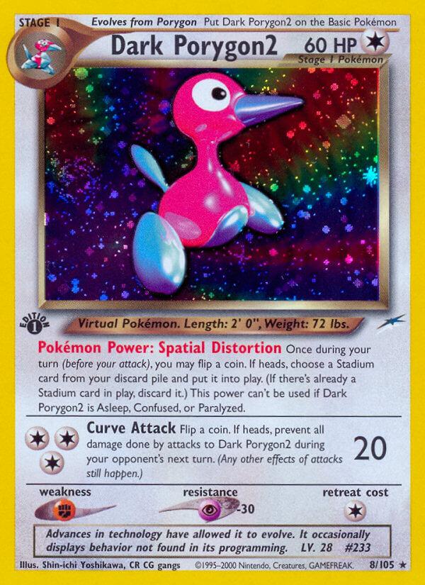 Carte Pokémon: Dark Porygon2 [Porygon2 obscur]