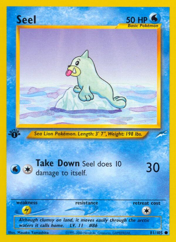 Carte Pokémon: Seel [Otaria]