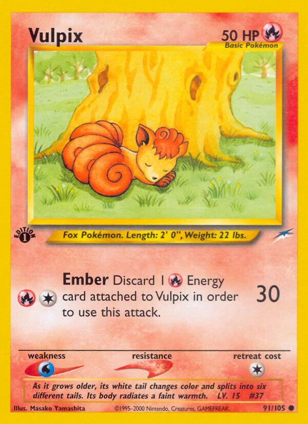 Carte Pokémon: Vulpix [Goupix]