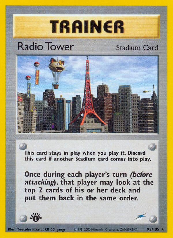 Carte Pokémon: Radio Tower [Tour radio]