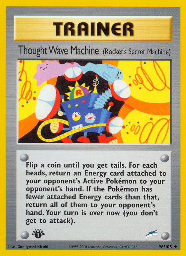 Carte Pokémon: Thought Wave Machine [Machine à ondes cérébrales]