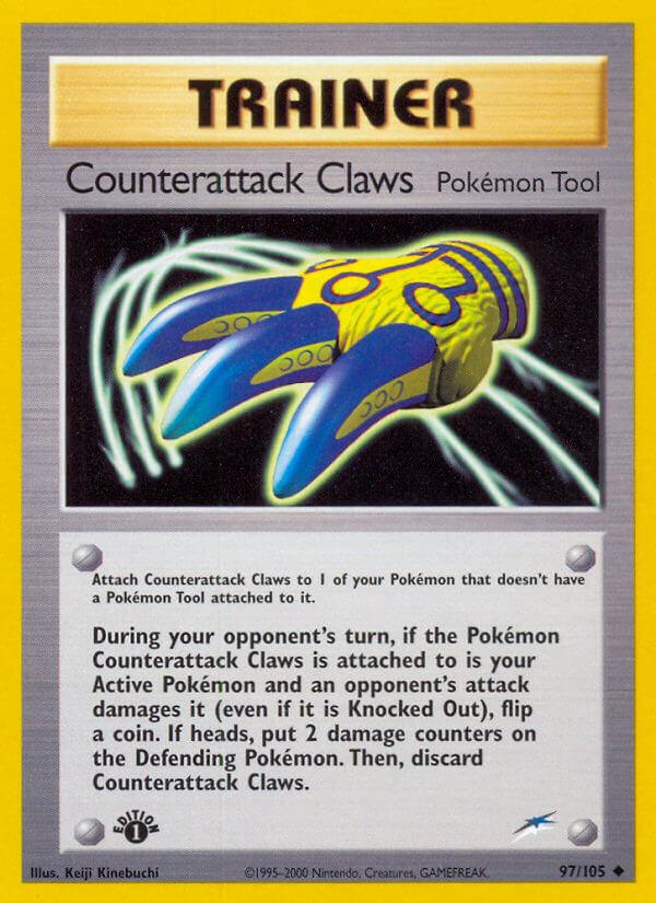 Carte Pokémon: Counterattack Claws [Griffes de défense]