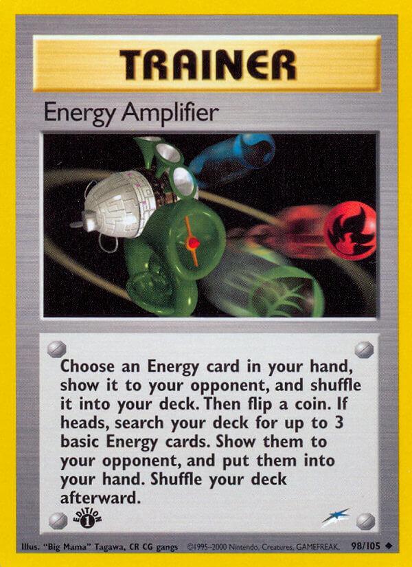 Carte Pokémon: Energy Amplifier [Amplificateur d'Énergie]