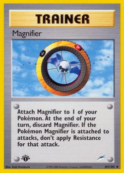 Carte Pokémon: Magnifier