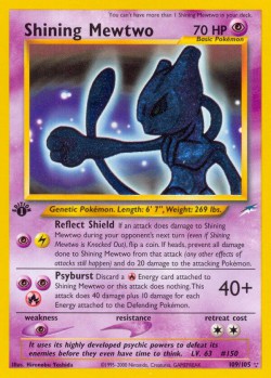 Carte Pokémon: Shining Mewtwo