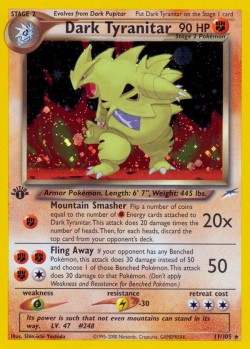 Carte Pokémon: Dark Tyranitar