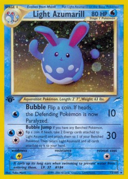 Carte Pokémon: Light Azumarill