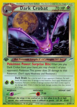 Carte Pokémon: Dark Crobat