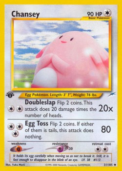 Carte Pokémon: Chansey