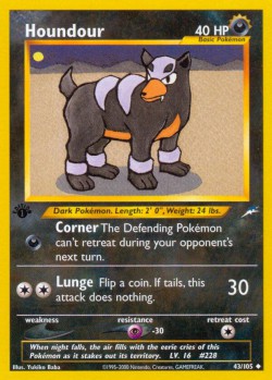 Carte Pokémon: Houndour