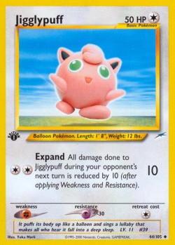 Carte Pokémon: Jigglypuff