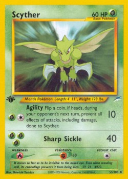 Carte Pokémon: Scyther