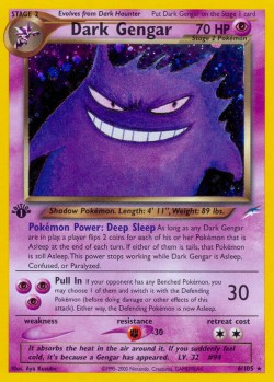 Carte Pokémon: Dark Gengar