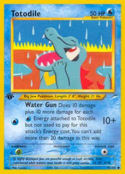 Carte Pokémon: Totodile