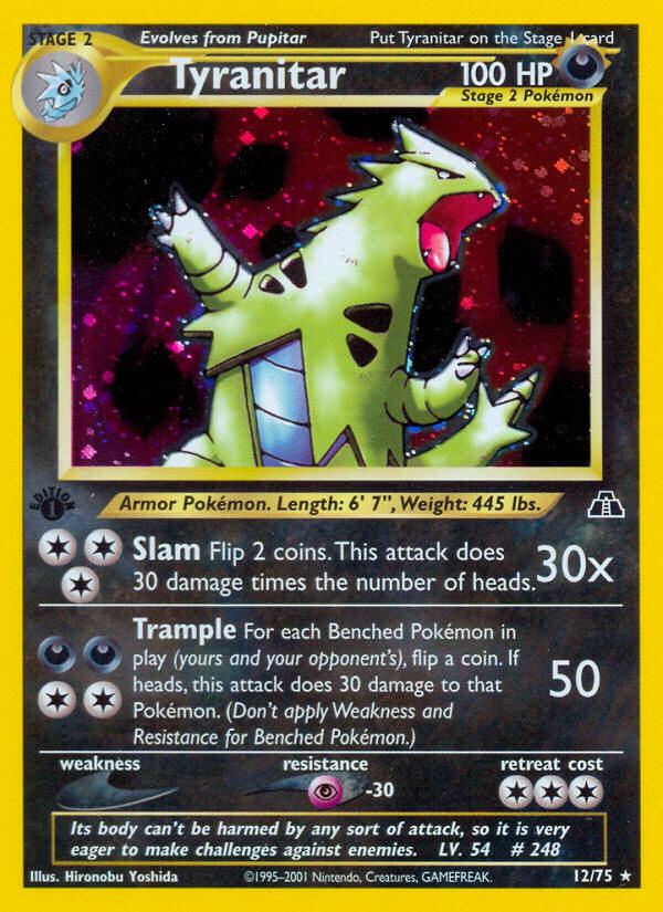 Carte Pokémon: Tyranitar [Tyranocif]