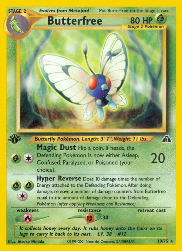 Carte Pokémon: Butterfree [Papilusion]