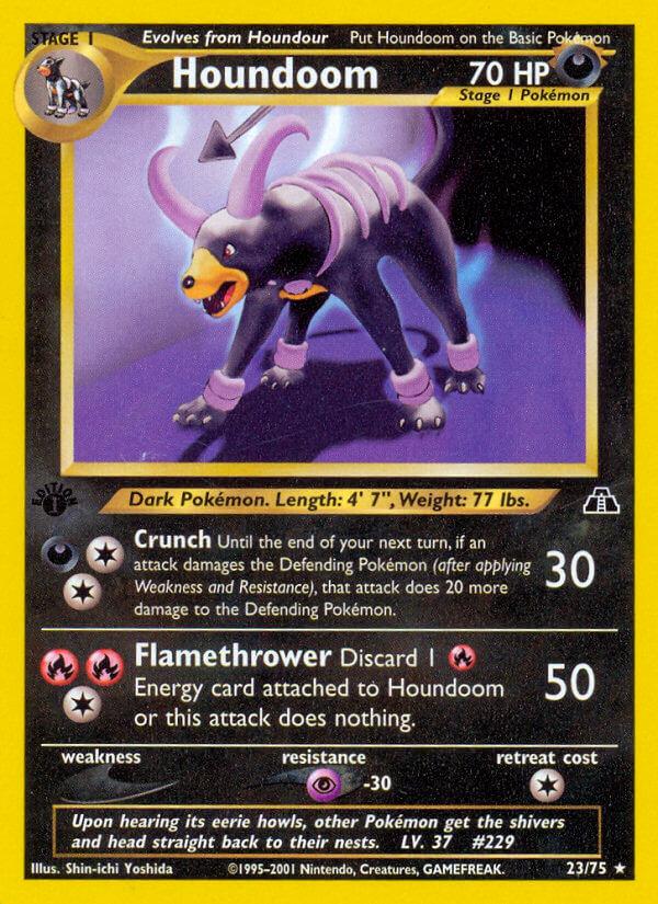 Carte Pokémon: Houndoom [Démolosse]