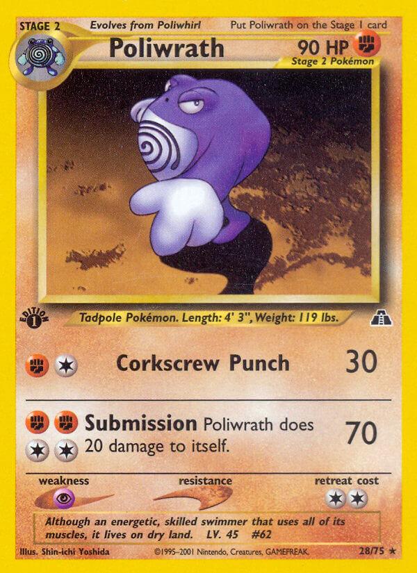 Carte Pokémon: Poliwrath [Tartard]