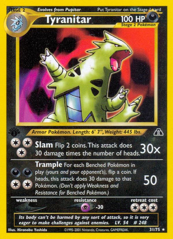 Carte Pokémon: Tyranitar [Tyranocif]