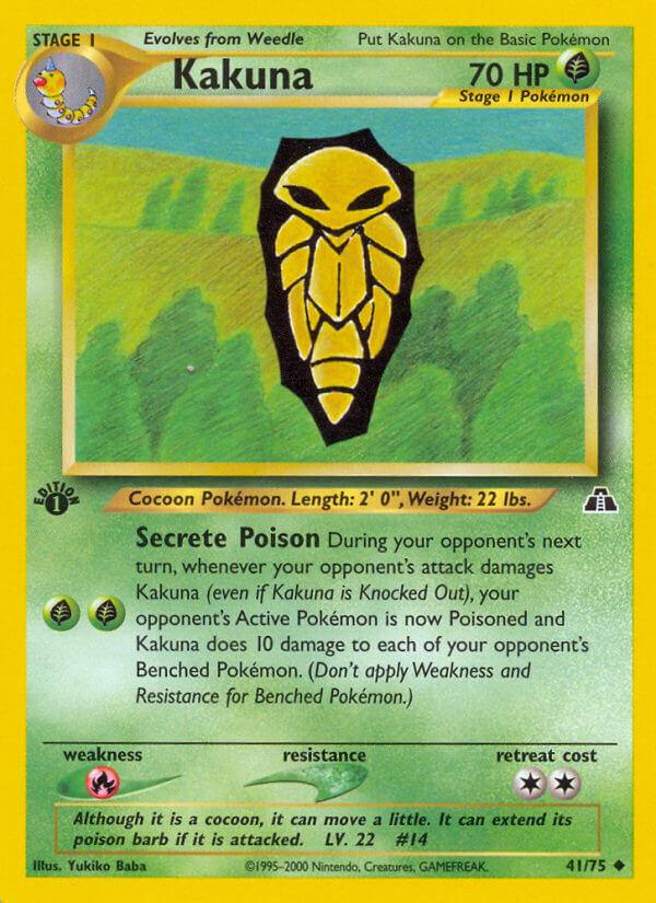 Carte Pokémon: Kakuna [Coconfort]