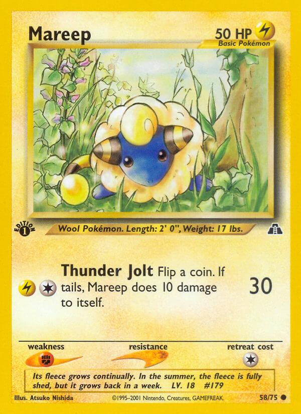 Carte Pokémon: Mareep [Wattouat]