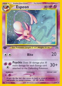 Carte Pokémon: Espeon