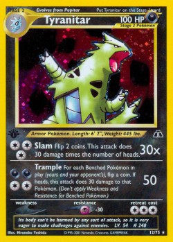 Carte Pokémon: Tyranitar