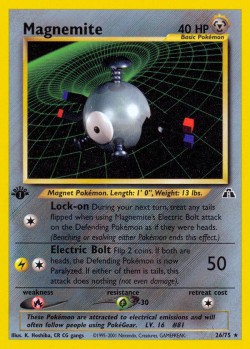 Carte Pokémon: Magnemite