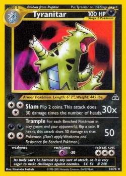 Carte Pokémon: Tyranitar