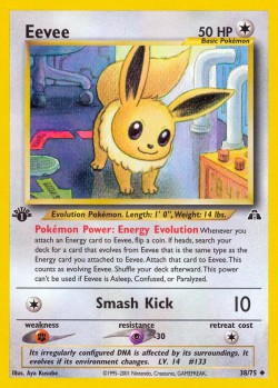 Carte Pokémon: Eevee