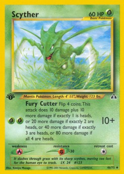 Carte Pokémon: Scyther