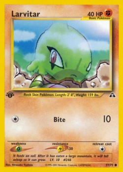 Carte Pokémon: Larvitar