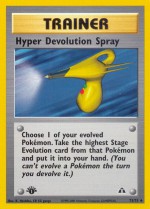 Carte Pokémon: Vaporisateur hyper rétrograde