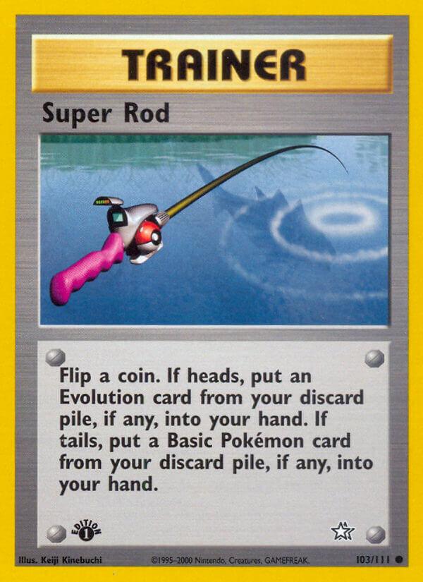 Carte Pokémon: Super Rod [Méga Canne]