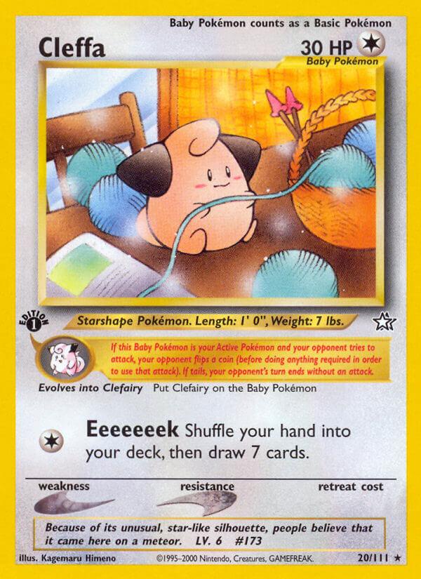 Carte Pokémon: Cleffa [Melo]