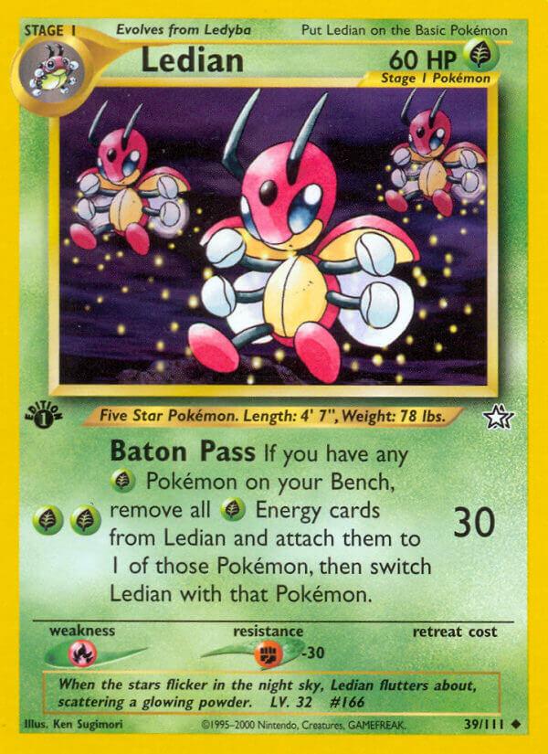 Carte Pokémon: Ledian [Coxyclaque]