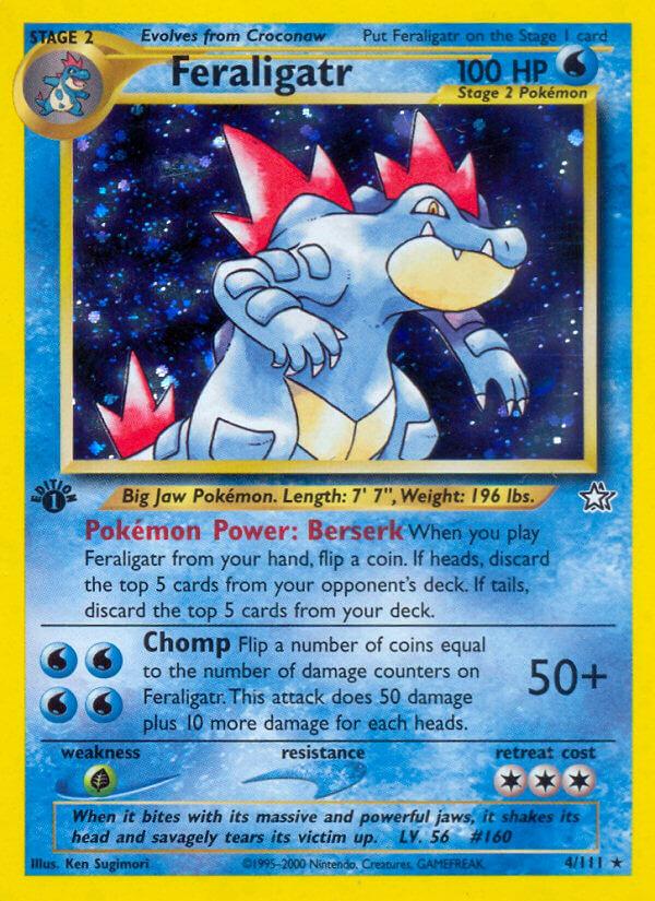 Carte Pokémon: Feraligatr [Aligatueur]