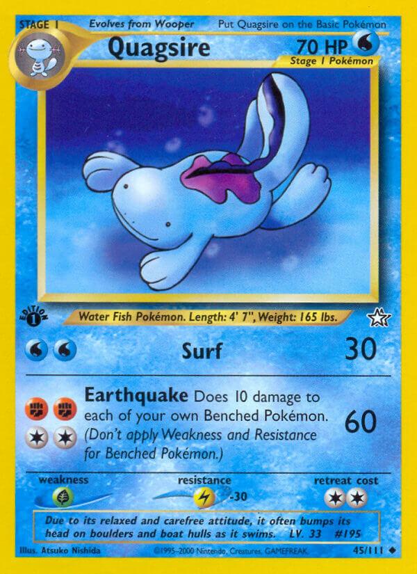 Carte Pokémon: Quagsire [Maraistre]