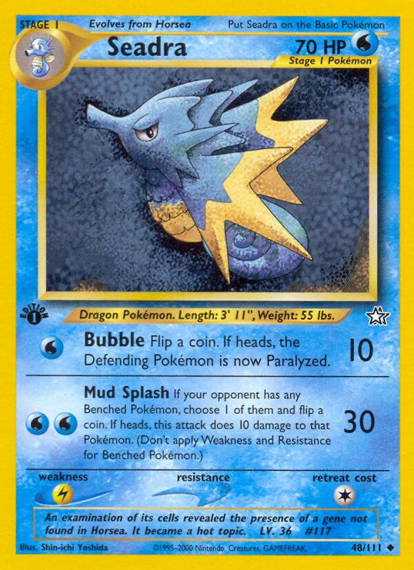 Carte Pokémon: Seadra [Hypocéan]