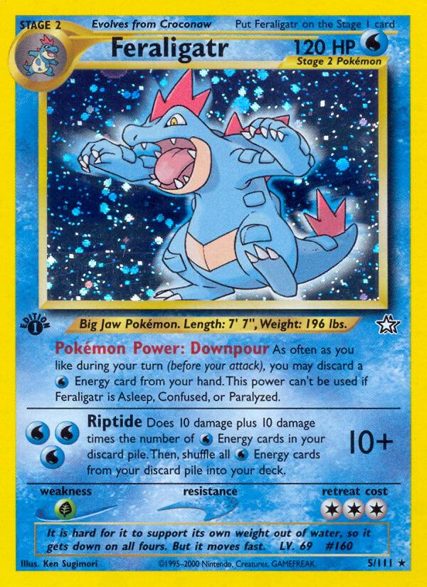 Carte Pokémon: Feraligatr [Aligatueur]