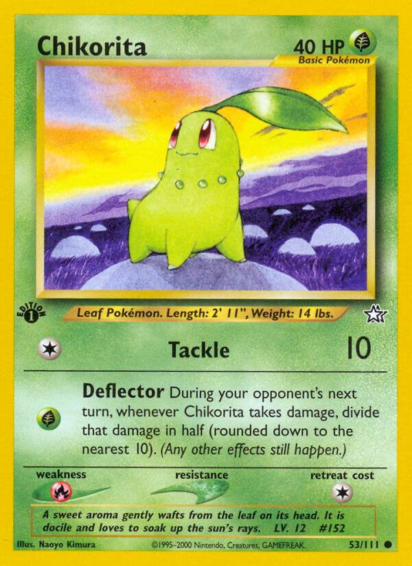 Carte Pokémon: Chikorita [Germignon]