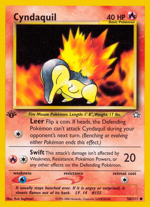 Carte Pokémon: Cyndaquil [Héricendre]