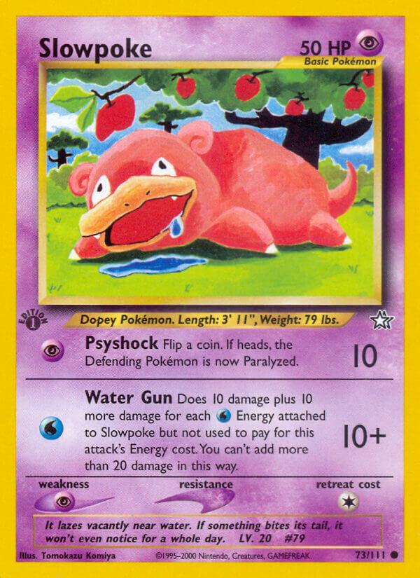 Carte Pokémon: Slowpoke [Ramoloss]