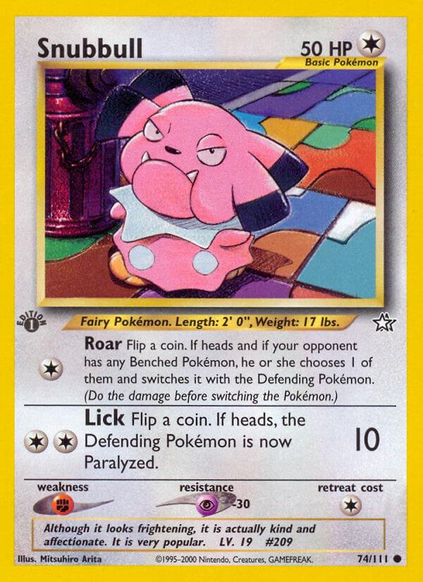 Carte Pokémon: Snubbull [Snubbull]