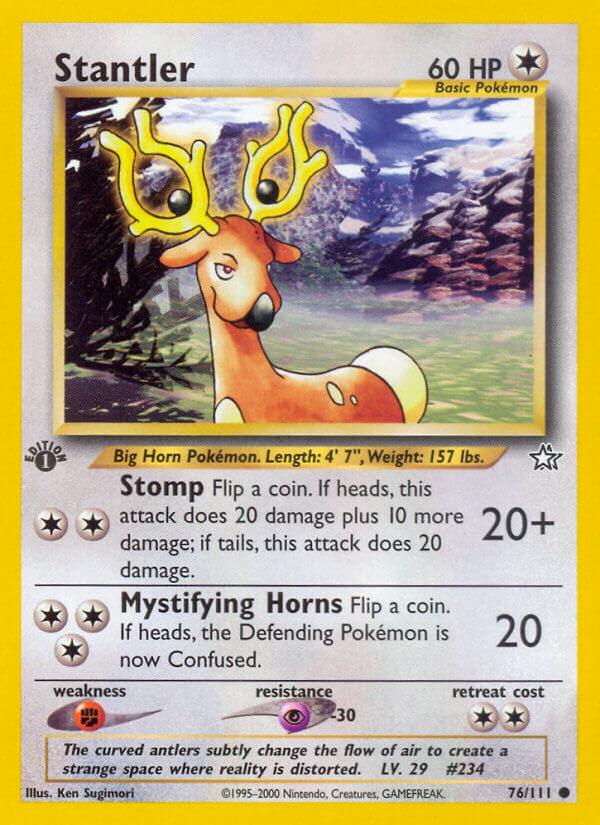 Carte Pokémon: Stantler [Cerfrousse]