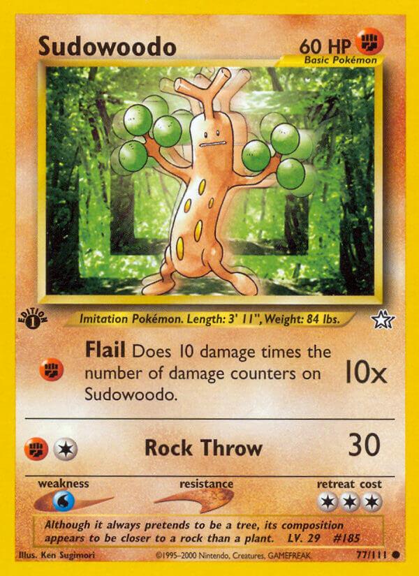 Carte Pokémon: Sudowoodo [Simularbre]