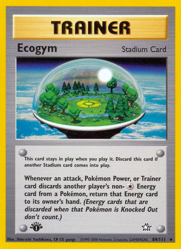 Carte Pokémon: Ecogym [Ecostade]